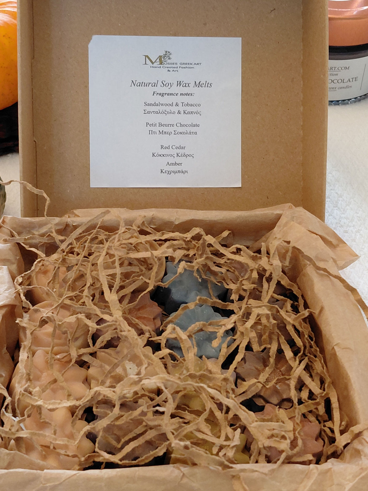 Winter Potpourri χειροποίητων wax melts από 100% Φυτικό Κερί Σόγιας 16 τεμαχίων