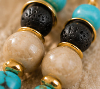 Χειροποίητα Κρεμαστά Σκουλαρίκια Καλυψώ – Nymph Collection