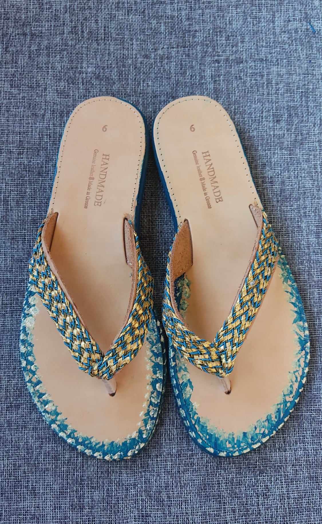 Hand-painted Women's Sandals -Aktis
